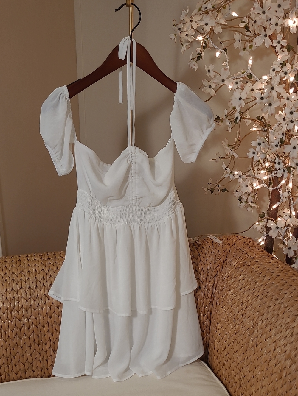 Magnolia Boutique Off-The-Shoulder Mini Dress